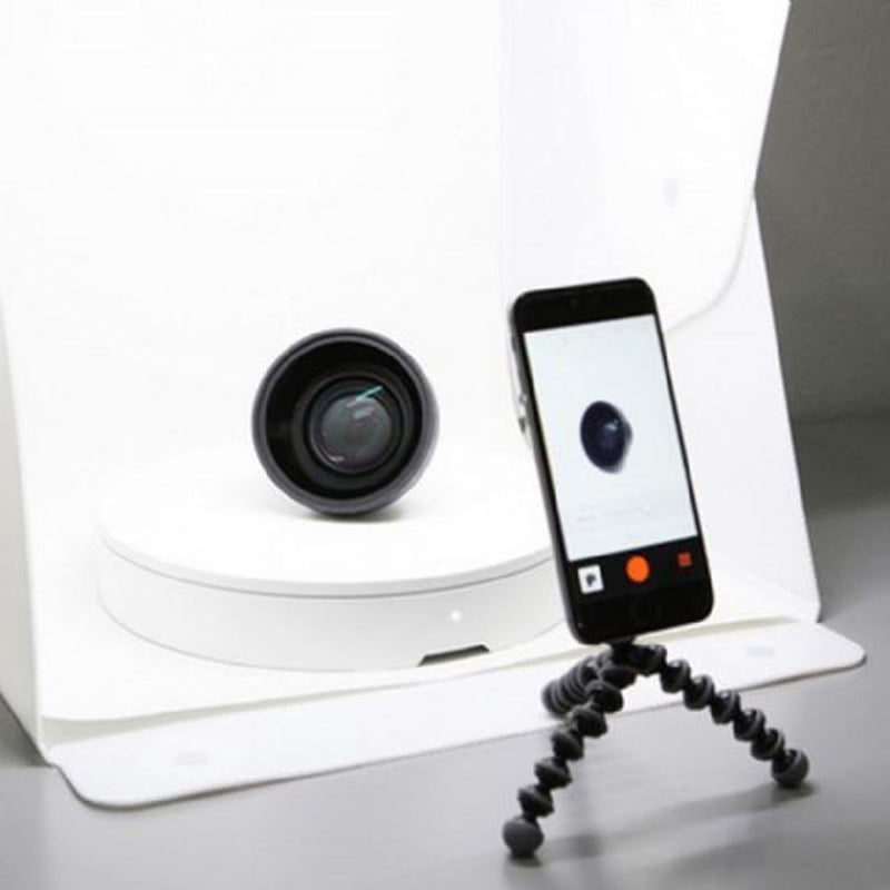 Afbeelding laden in galerijviewer, Orangemonkie mini draaiplateau foldio360