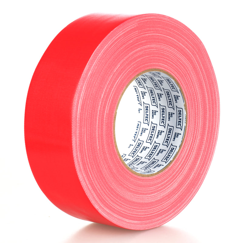 Afbeelding laden in galerijviewer, Deltec gaffer tape pro rood 50 mm x 50 m
