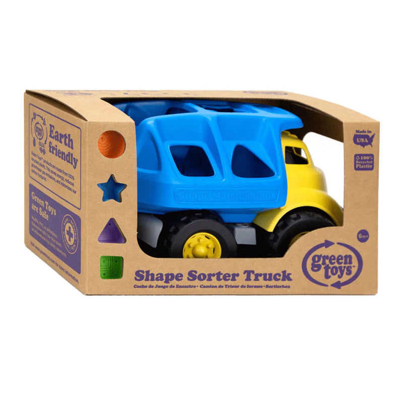 Afbeelding laden in galerijviewer, Green toys vormen vuilniswagen