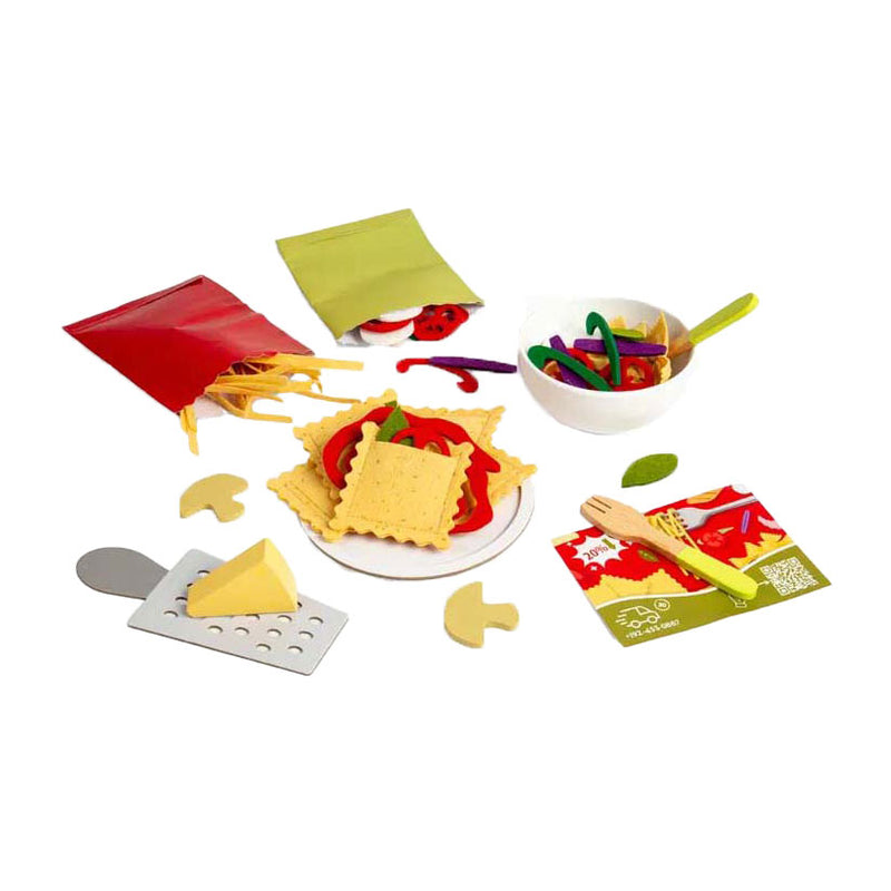 Afbeelding laden in galerijviewer, Bigjigs pasta voor twee speelset, 64dlg.
