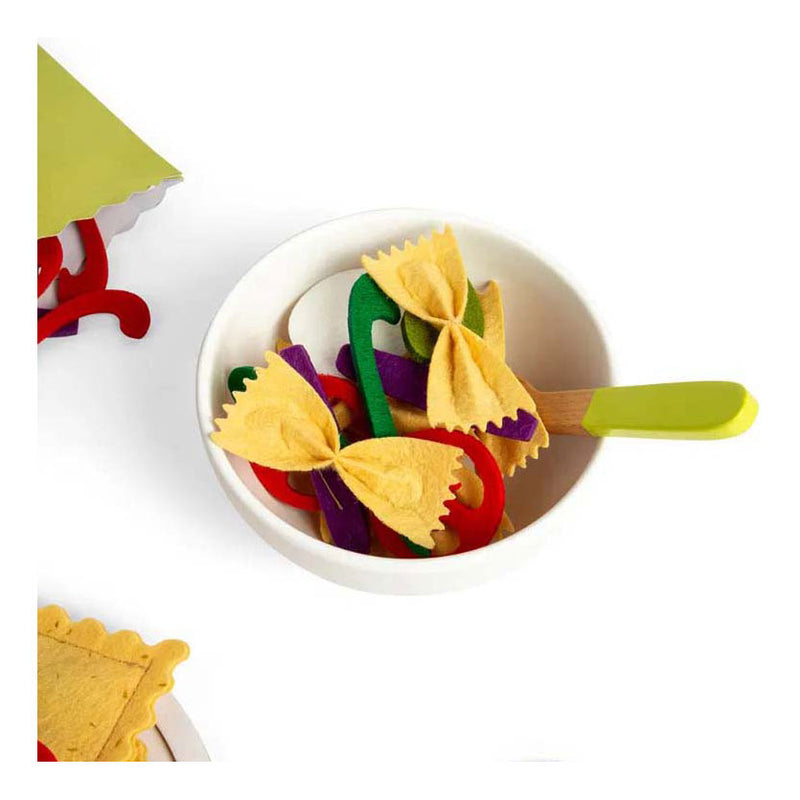 Afbeelding laden in galerijviewer, Bigjigs pasta voor twee speelset, 64dlg.
