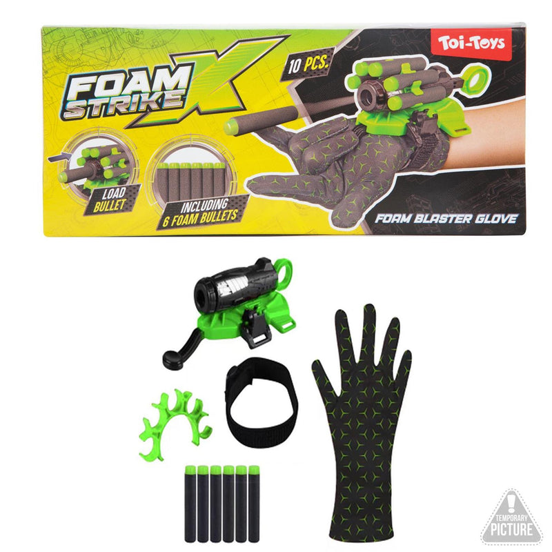 Afbeelding laden in galerijviewer, Toi-toys foam strikex schieter aan polsband met 6 foampijlen