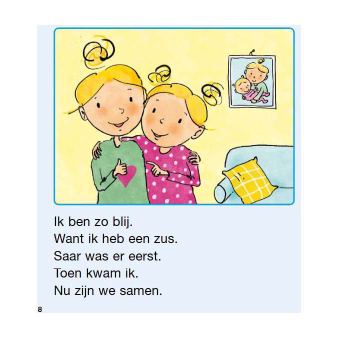 Afbeelding laden in galerijviewer, Centraal boekhuis zoete zusjes: een kus voor mijn zus 4+
