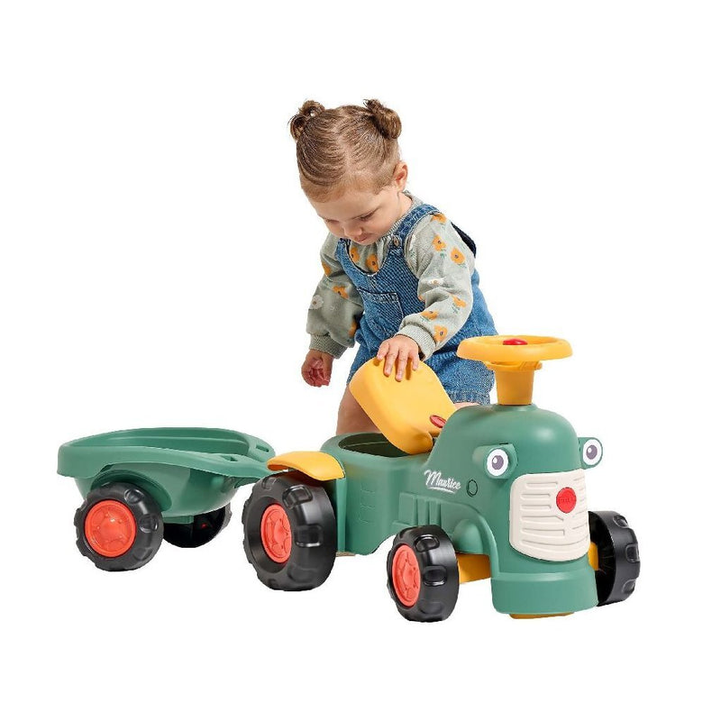 Afbeelding laden in galerijviewer, Falk maurice looptractor set groen geel