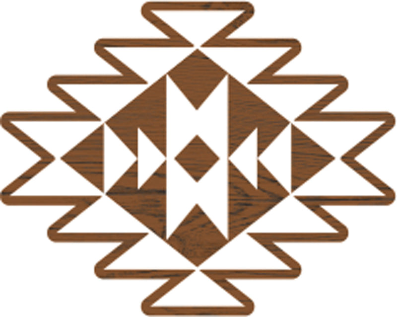Afbeelding laden in galerijviewer, Fabric creations • block printing small 4,5x3,5cm aztec tile