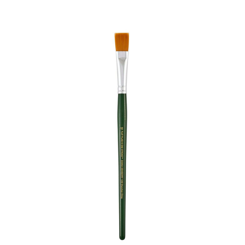 Afbeelding laden in galerijviewer, Folkart • one stroke brush sets flat brush #12
