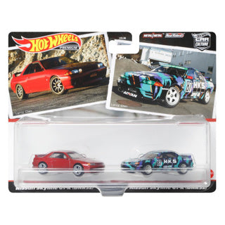 Afbeelding laden in galerijviewer, Mattel hot wheels premium 2 pack assorti | 2 stuks