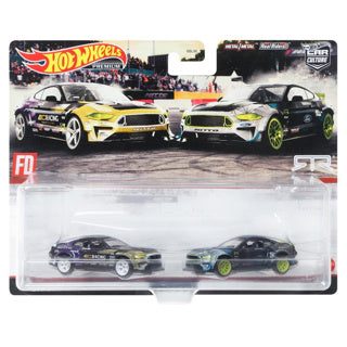 Afbeelding laden in galerijviewer, Mattel hot wheels premium 2 pack assorti | 2 stuks