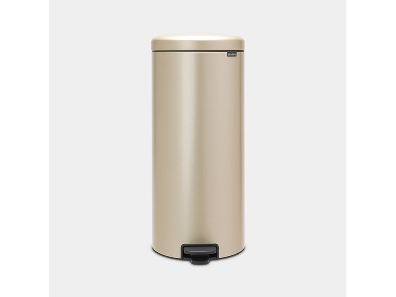 Afbeelding laden in galerijviewer, Brabantia pedaalemmer 30l metallic gold