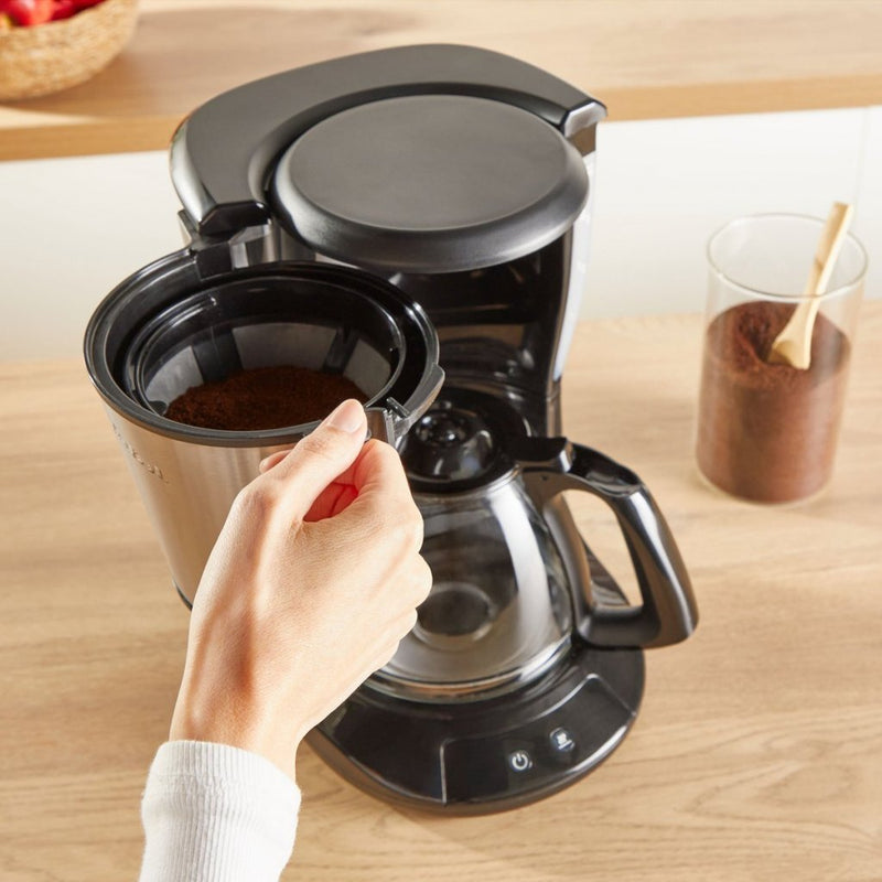 Afbeelding laden in galerijviewer, Tefal subito rvs filterkoffiezetapparaat 1,25l 15-kops 1000w