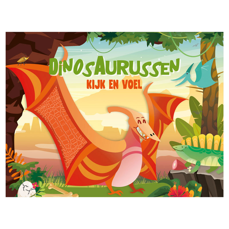 Afbeelding laden in galerijviewer, Lantaarn publishers kijk en voel - dinosaurussen