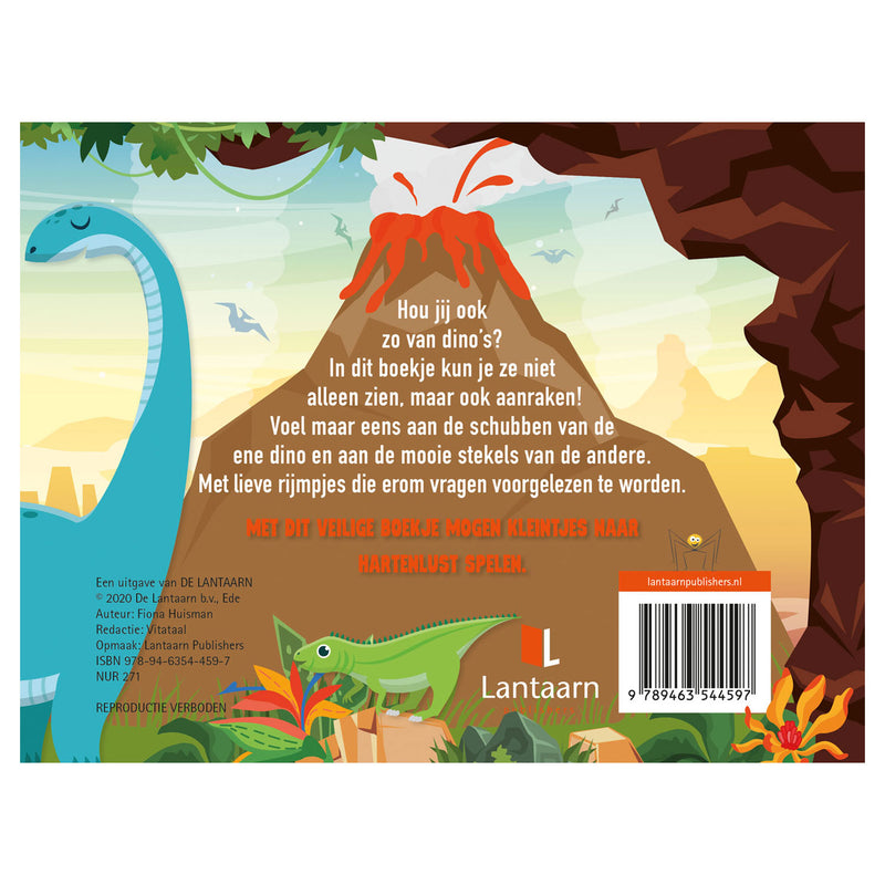Afbeelding laden in galerijviewer, Lantaarn publishers kijk en voel - dinosaurussen