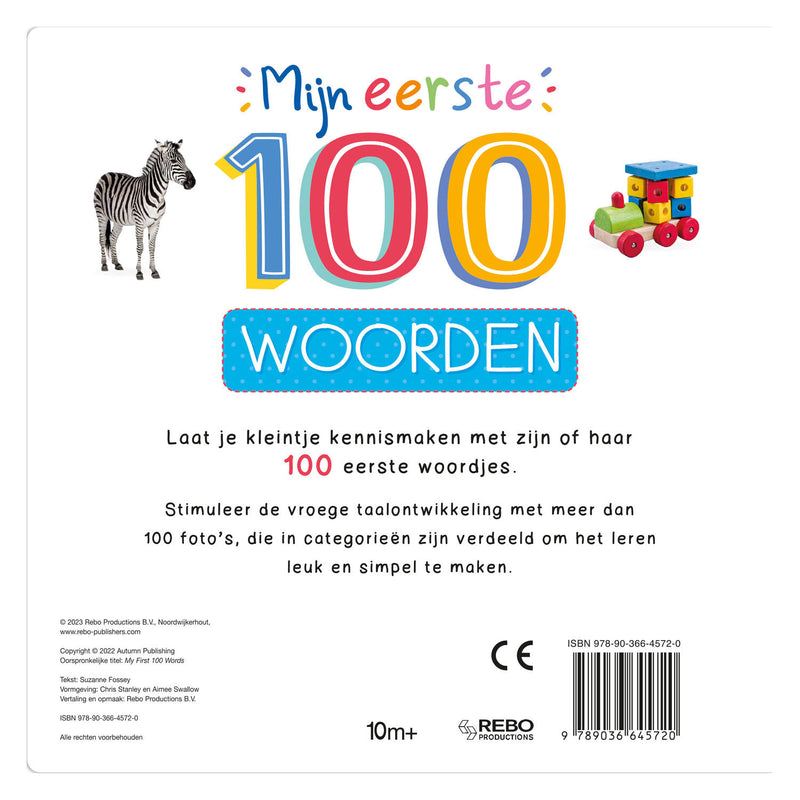 Afbeelding laden in galerijviewer, Rebo publishers mijn eerste 100 woorden