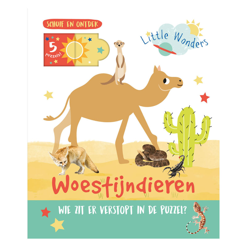 Afbeelding laden in galerijviewer, Rebo publishers woestijndieren schuif en ontdek