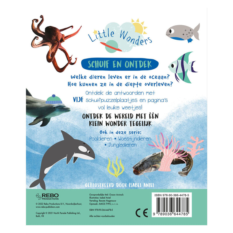 Afbeelding laden in galerijviewer, Rebo publishers oceaandieren - schuifboekje