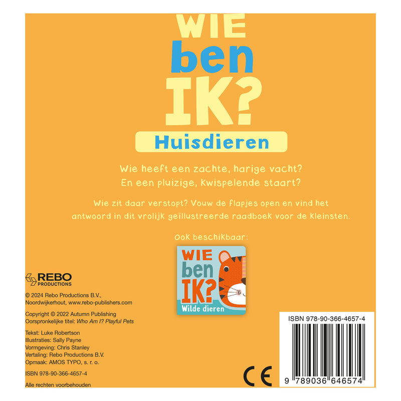 Afbeelding laden in galerijviewer, Rebo publishers wie ben ik? huisdieren
