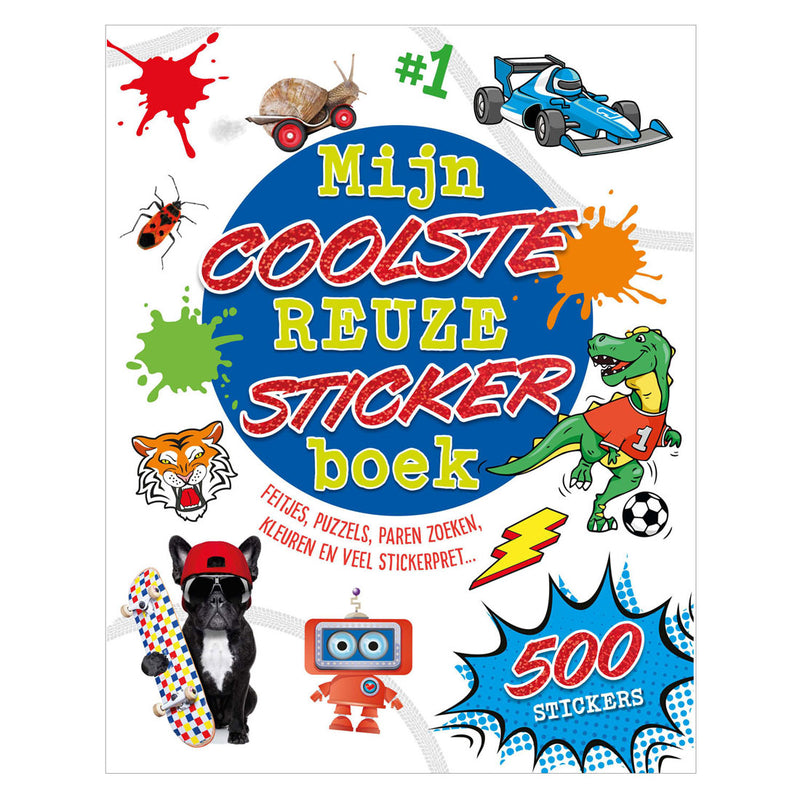 Afbeelding laden in galerijviewer, Rebo publishers mijn coolste reuzestickerboek