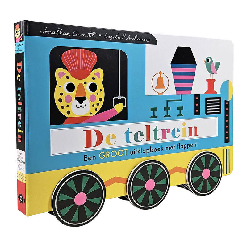 Afbeelding laden in galerijviewer, Gottmer uitgevers groep kartonboek: de teltrein. 2+