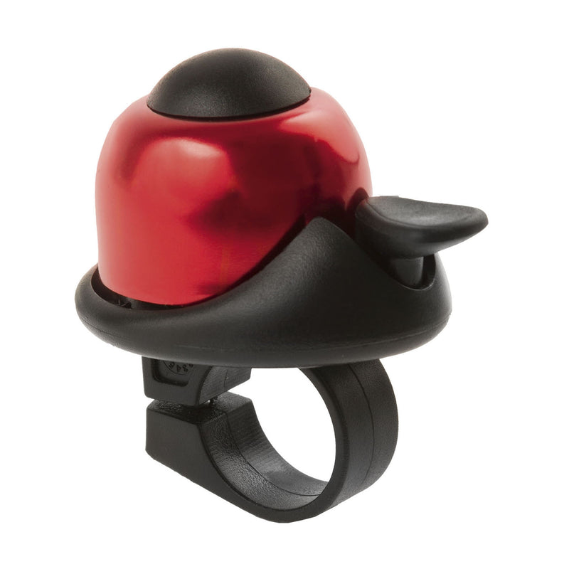 Afbeelding laden in galerijviewer, Edge Fietsbel Bella Design Mini ø36mm rood (op kaart)