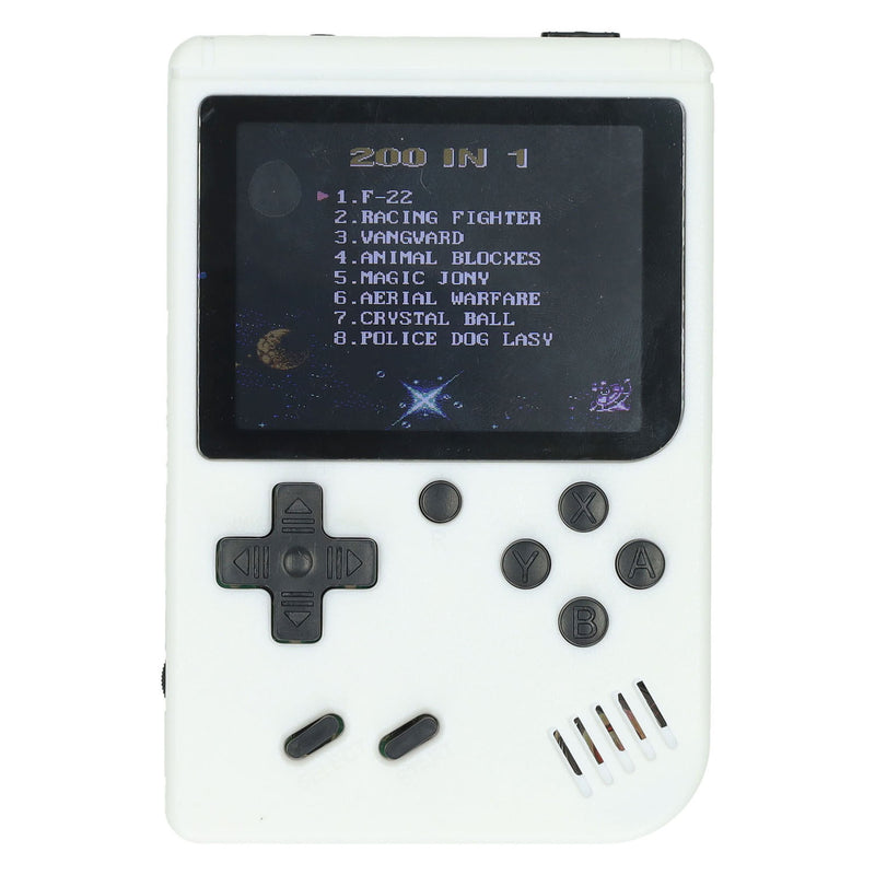Afbeelding laden in galerijviewer, Gamebox - draagbare spel console met 200 spellen - wit