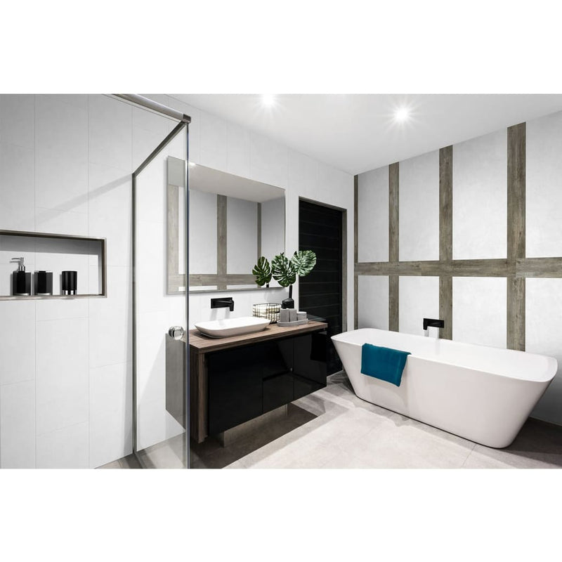 Afbeelding laden in galerijviewer, Grosfillex Grosfillex 11 st Wandtegels Gx Wall+ steen 30x60 cm wit