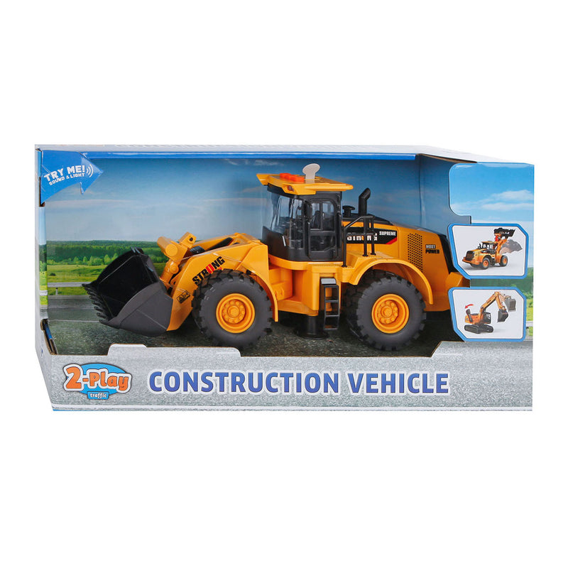 Afbeelding laden in galerijviewer, 2-play Bulldozer Licht Geluid