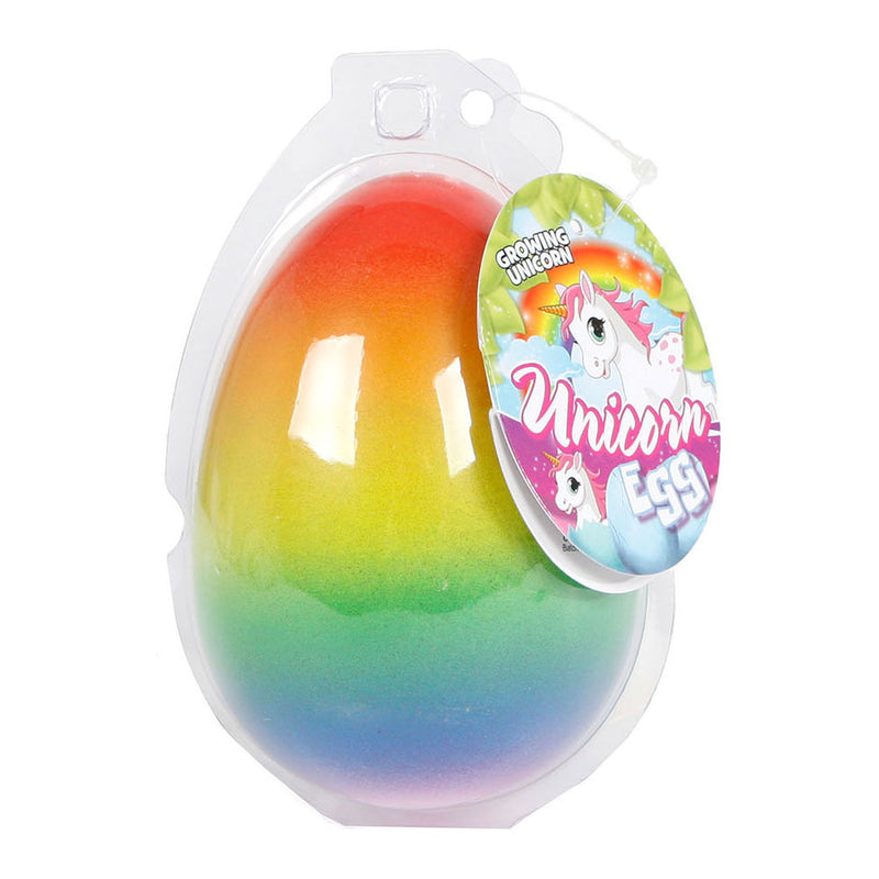 Afbeelding laden in galerijviewer, Unicorn groei-ei rainbow meisjes 11 cm
