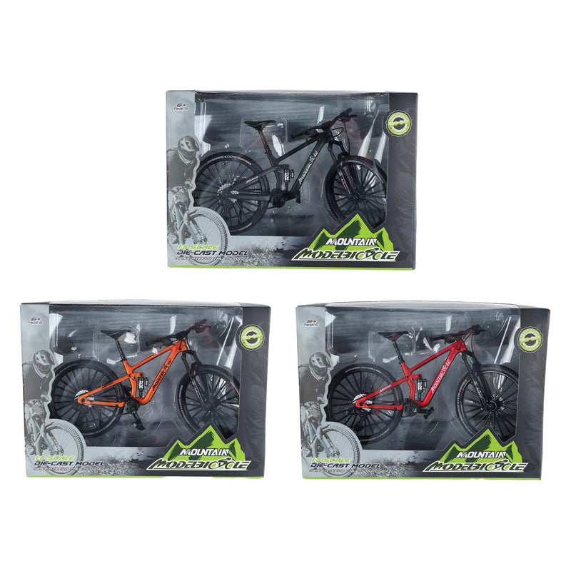 Afbeelding laden in galerijviewer, Van manen veenendaal bv moutain bike die-cast kleur, 20,5cm