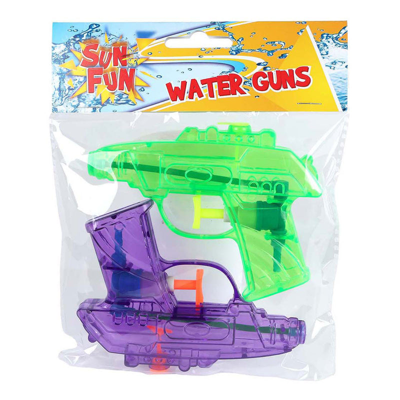 Afbeelding laden in galerijviewer, Sun fun waterpistolen kleur, 2dlg.
