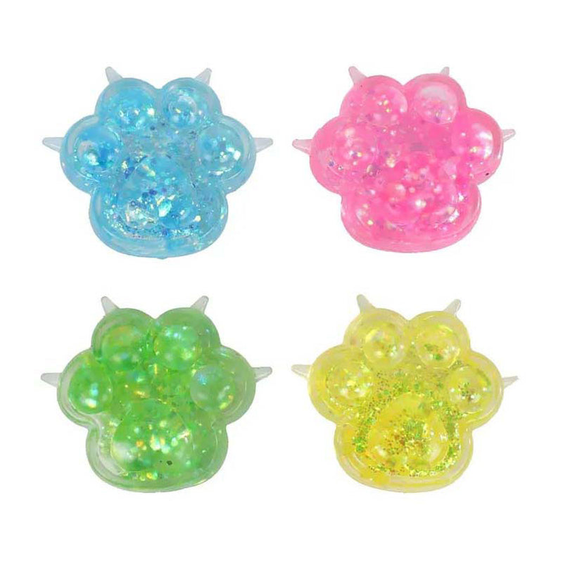 Afbeelding laden in galerijviewer, Glamour squishy sugar mini kattenpootjes - 4st.