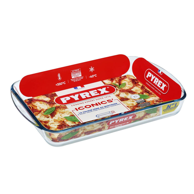 Afbeelding laden in galerijviewer, Pyrex essential lasagne schaal 40x27 cm 3.7l