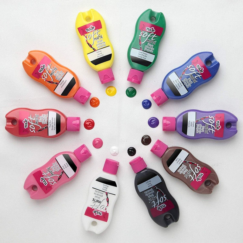Afbeelding laden in galerijviewer, Tulip • zachte textielverf 29,5ml rainbow 10st.