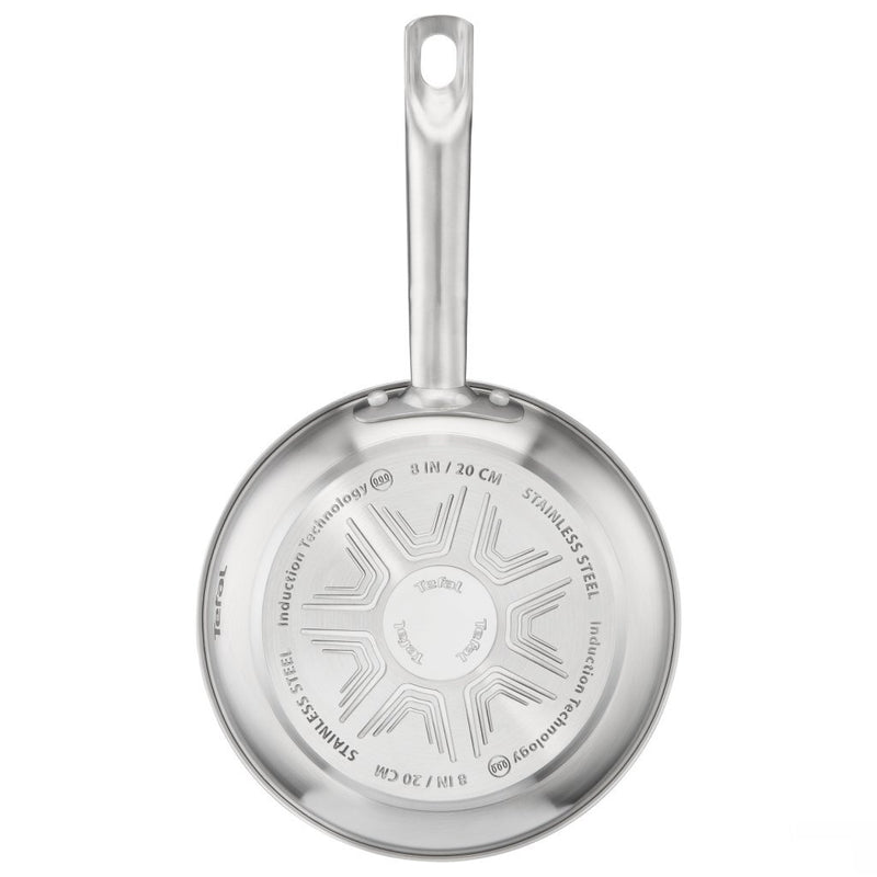 Afbeelding laden in galerijviewer, Tefal virtuoso koekenpan 24 cm rvs