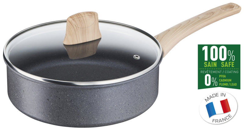 Afbeelding laden in galerijviewer, Tefal kookgerei tefal natural force hapjespan oslash; 24 cm met deksel