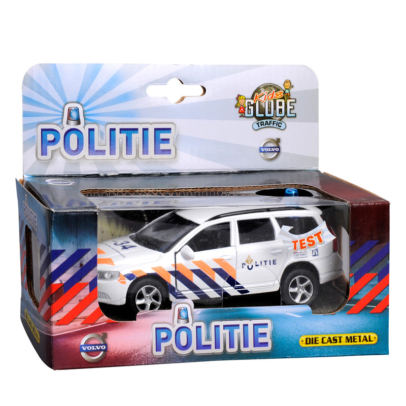 Afbeelding laden in galerijviewer, Kids globe politie volvo v70 licht geluid