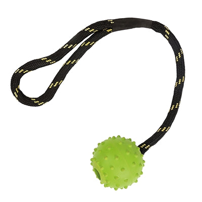 Afbeelding laden in galerijviewer, Happy pet tough toys floater rubber bal touw assorti