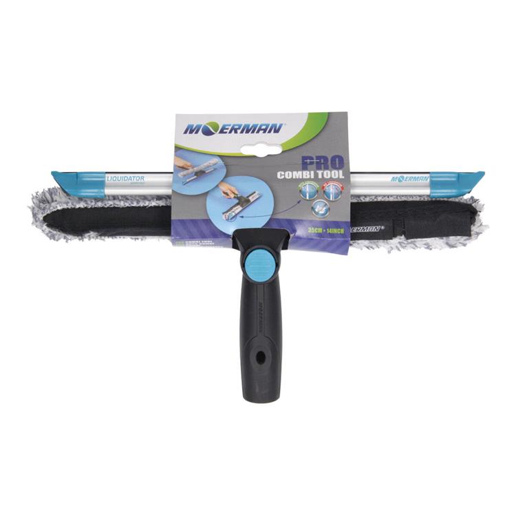Afbeelding laden in galerijviewer, Moerman 1069618 - combi raamwisser-wasser 35cm pro | 6 stuks