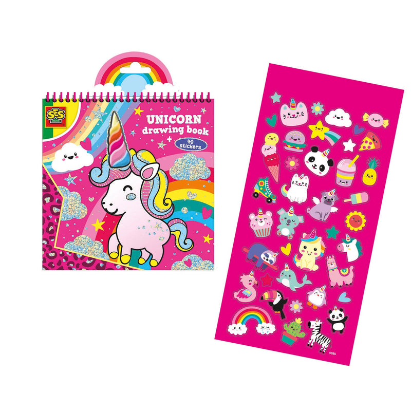 Afbeelding laden in galerijviewer, Ses creative ses unicorn kleurboek