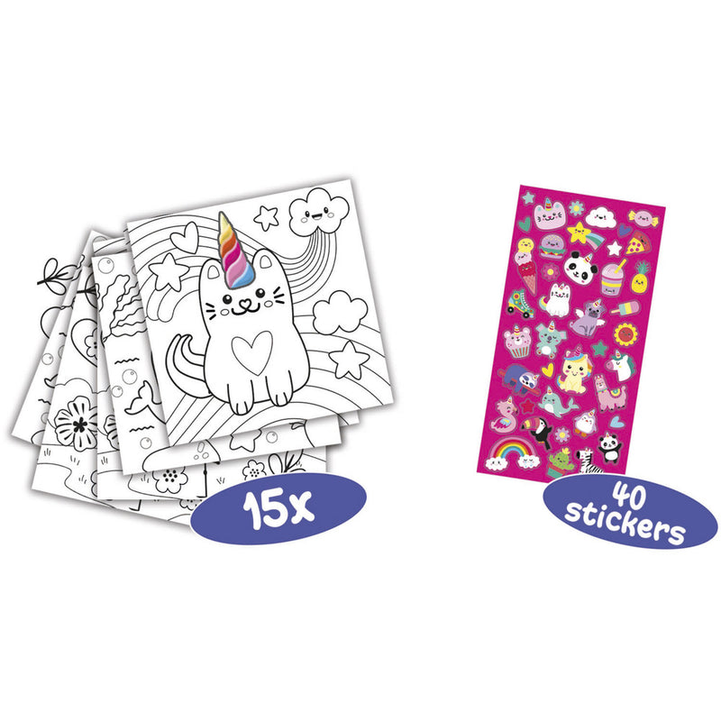 Afbeelding laden in galerijviewer, Ses creative ses unicorn kleurboek