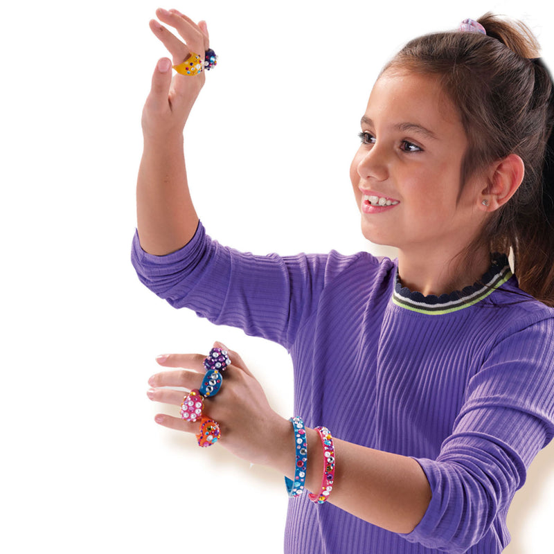 Afbeelding laden in galerijviewer, Ses creative ses diamanzo ringen en armbanden