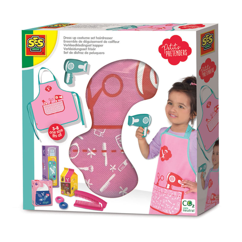 Afbeelding laden in galerijviewer, SES Petit Pretenders Verkleedkledingset Kapper