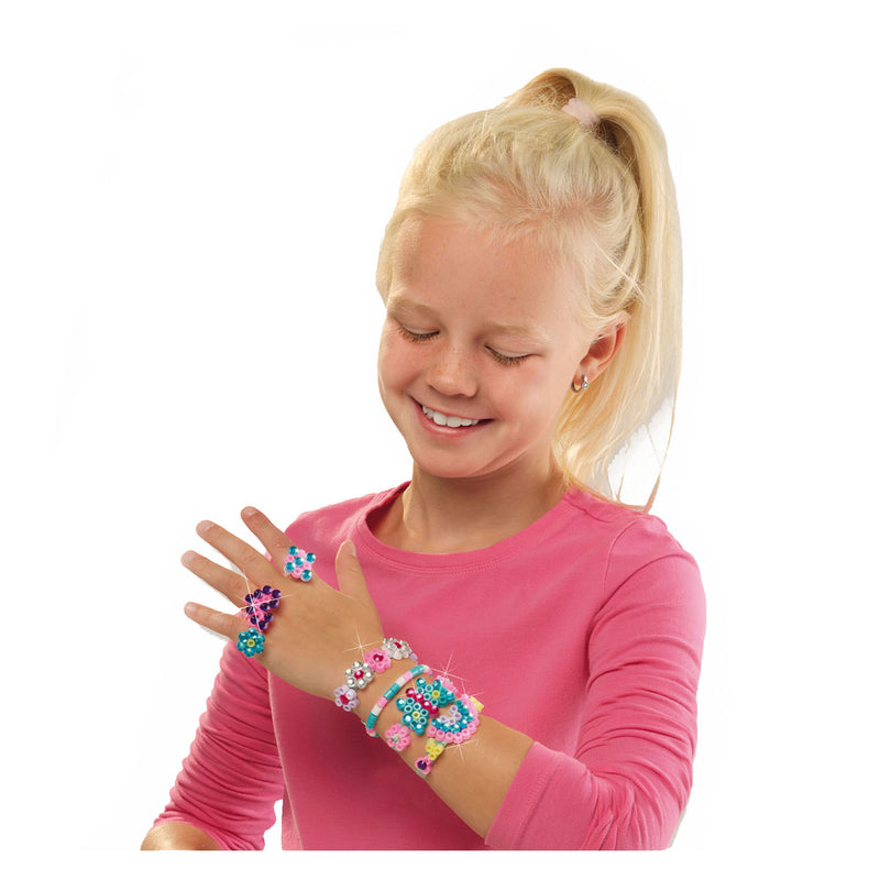 Afbeelding laden in galerijviewer, Ses strijkkralen - diamant sieraden
