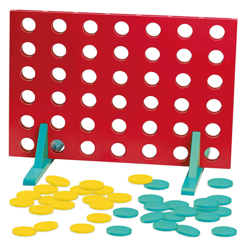 Afbeelding laden in galerijviewer, Ses houten vier op rij xxl