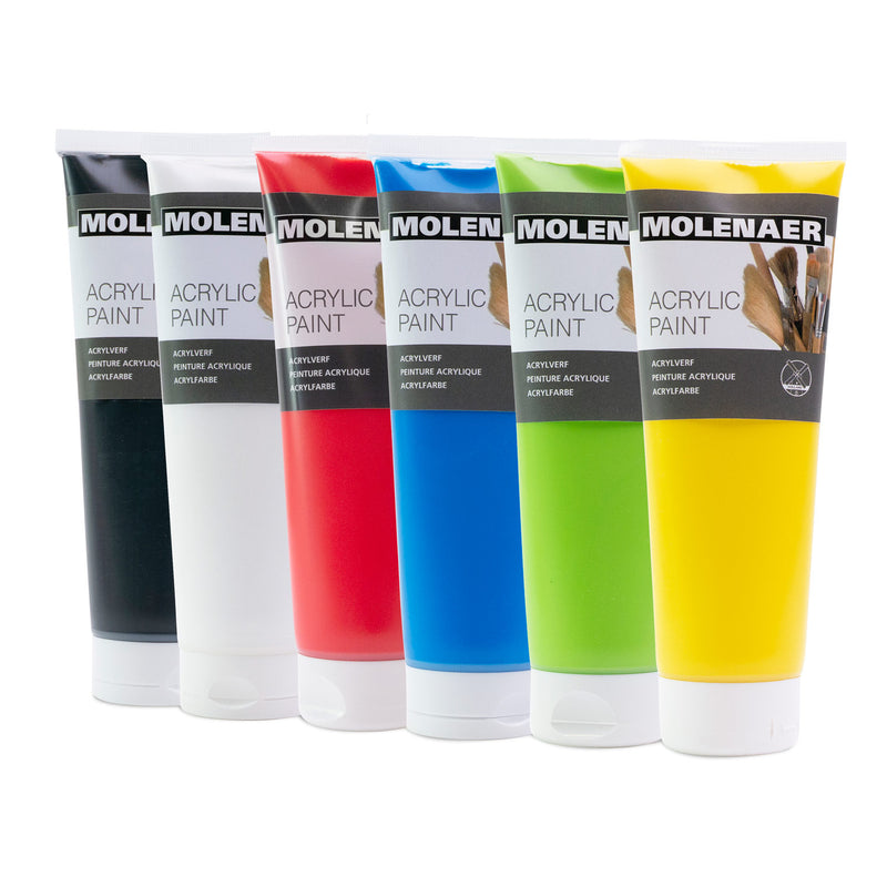 Afbeelding laden in galerijviewer, Molenaer Acrylverf, 6x250ml