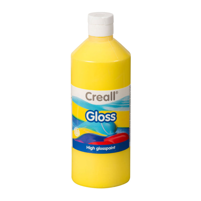 Afbeelding laden in galerijviewer, Creall gloss glansverf geel, 500ml