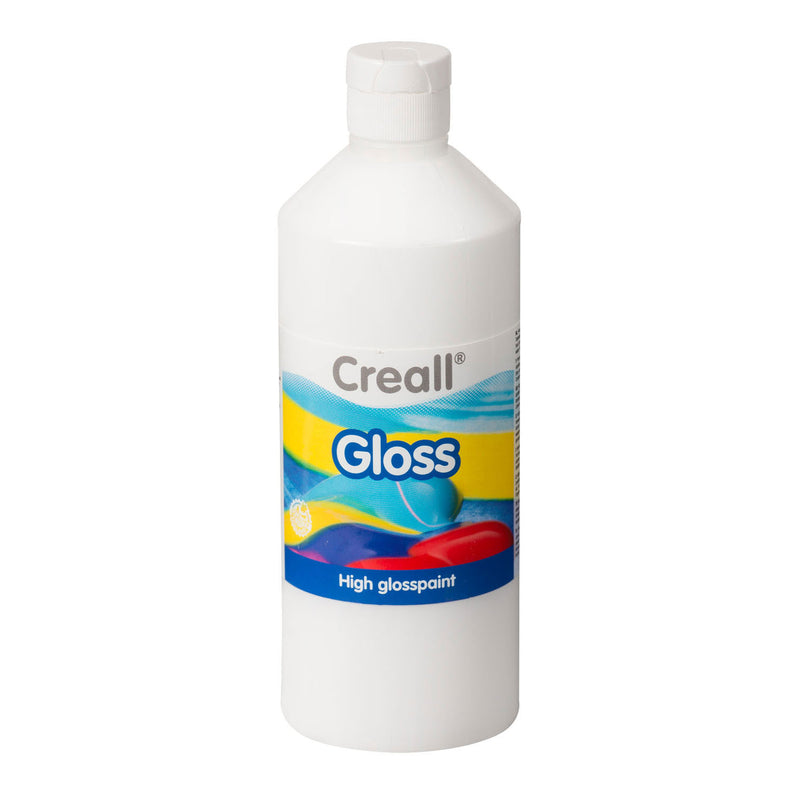 Afbeelding laden in galerijviewer, Creall gloss glansverf wit, 500ml