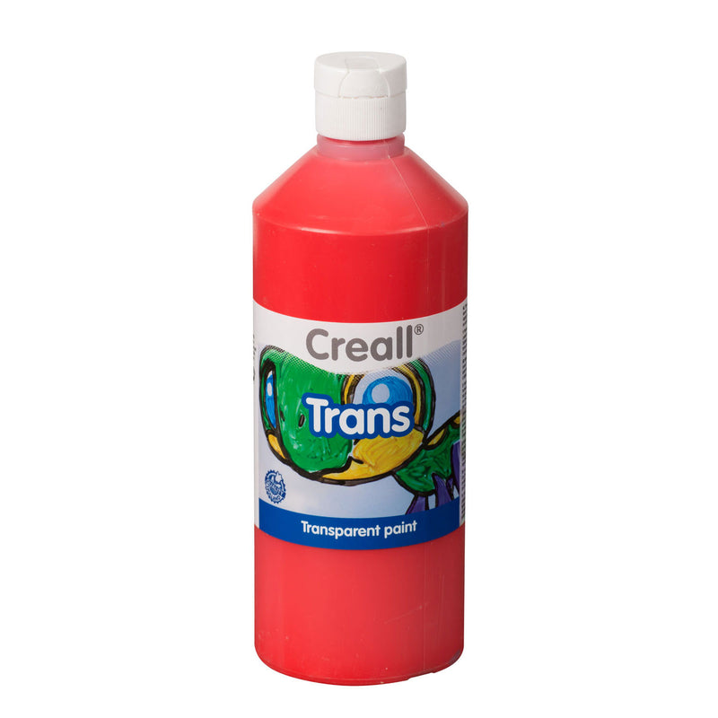 Afbeelding laden in galerijviewer, Creall transparante verf rood, 500ml