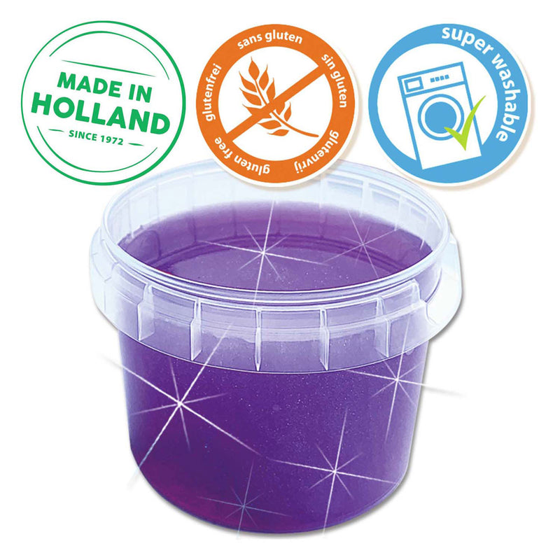 Afbeelding laden in galerijviewer, Ses slime - paars glitter 140g