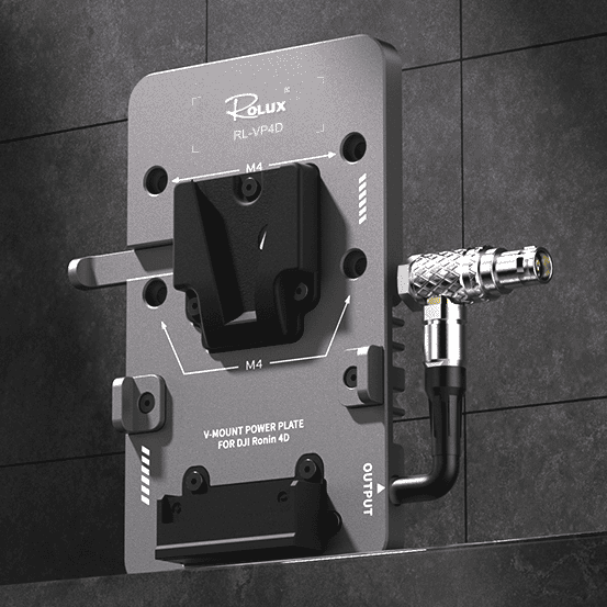 Afbeelding laden in galerijviewer, Rolux v-mount battery plate rl-vp4d voor dji ronin 4d