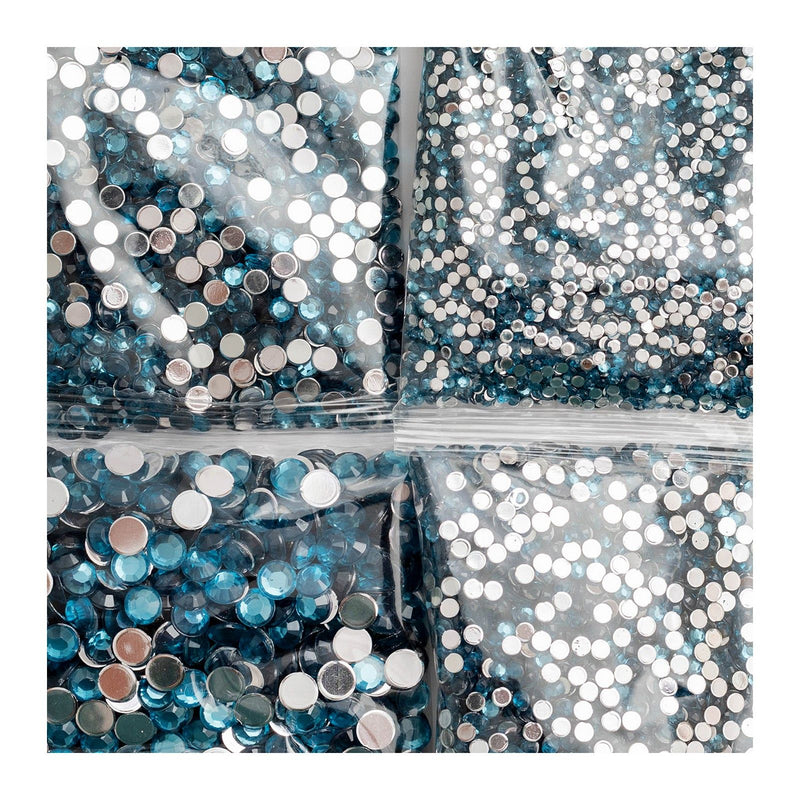 Afbeelding laden in galerijviewer, We r makers • spin it rhinestone denim